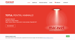 Desktop Screenshot of maravet.com